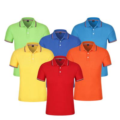 China Anti-pilling Top Cotton OEM/ODM Unisex Colorful T-Shirt Camisa De Polo High Quality Polo For Men for sale