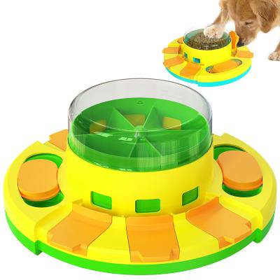 China Viable Dog Enrichment Toys Puzzle Driver Treat Interactive Puzzle Game Dog Dispensing Toys for sale