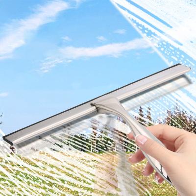 China Sustainable Stain Goods Wholesale Stainless Steel Cleaning Window Scrub Squeegees Windows for sale