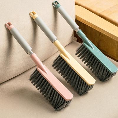 China Sustainable Sponge Household Stainless Steel Handle Tools Cleaning Suspension Sofa Dust Cleaning Brush for sale