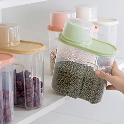 China Freshness Preservation Supermarket Cereal Rice Storage Containers Airtight Moisture Proof Insect Proof Sealed Box for sale