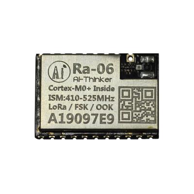 China Self-Build Automation Security Systems AI-Thinker UART Connect SX1278 Chip +MCU Ra-06 LoRa Long Term Transfer Module for sale