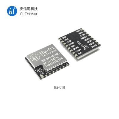 China Self-Building Automation Security Systems AI-Thinker SX1276 SoC Chip 868Mhz LoRa Wireless Ultra Long Range Spread Spectrum LoRa Module Ra-01H for sale