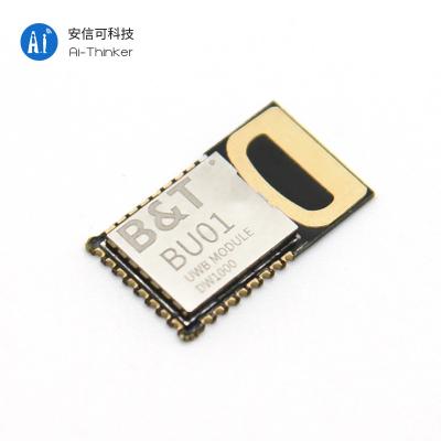 China AI-Thinker 6.8Mbps Data Transmission UWB Indoor Positioning Module BU01 for Warehouse IOT Logistics Application for sale