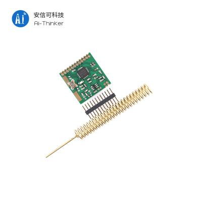 China Long Range RF Remote Control Module AI-Thinker SI4432 433mhz Wireless RF Transceiver Module With Remote for sale