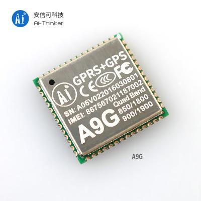 China AI-Thinker Mini GPS Chip Module A9G Quad Band GPRS GPS Module Positioning Tracking Module 19.2*18.8*2.7 (≤ 0.2) mm for sale