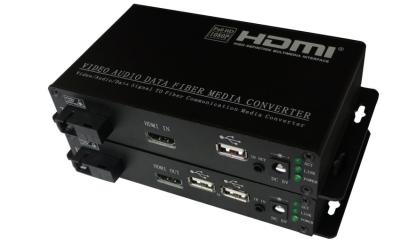 China HDMI with USB keyboard and mouse over fiber extender,HDMI with USB,IR control to fiber for sale