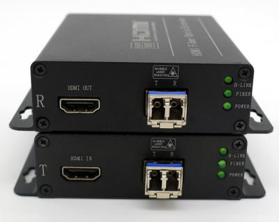 China 4K HDMI fiber optical extender，Supports resolutions up to 4096x2160 / 24p, 30p for sale