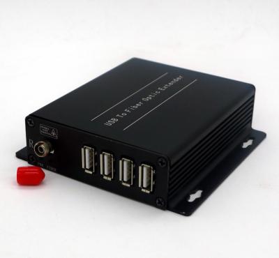 China 4 port USB Fiber media converter,USB2.0 to fiber converter,4 port USB2.0 to fiber transmitter and receiver for sale