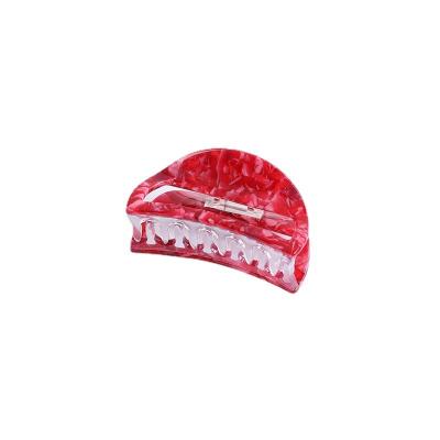 China New China Fashion Top Selling Traditional Glitter Hair Claw Single Translucent Safety Type Pin Hair for sale