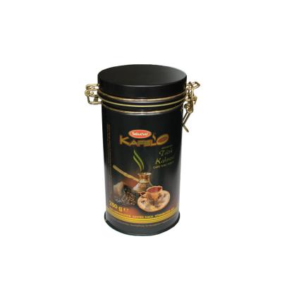 China Custom Chocolate Tin Box Coffee Tin Cans Coffee Tin Can Nitrogen Metal Cookie Beverage Storage for sale