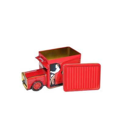 China Gift packaging large clear lids Toy Truck And Trailer tin boxes blankodosen box metal storage cage for sale