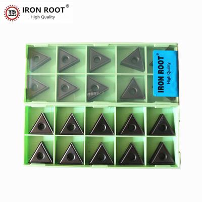 China Metal Cutting 10P TNMG160404-MS TG1225 CNC Metal Lathe Cutting Tool Carbide Turning Insert for sale