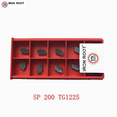 China Tool SP200 SP300 SP400 TG1225 CNC Metal Lathe Turning Tool Grooving Inserts For SPB Holder for sale