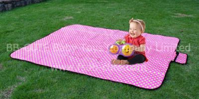 China BB-CUTE Pink baby crawling mat, picnic mat, waterproof mat, beach mat. for sale