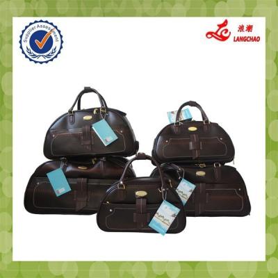 China 560 design trade assurance travel duffel bag size 18 with decoration material for sale