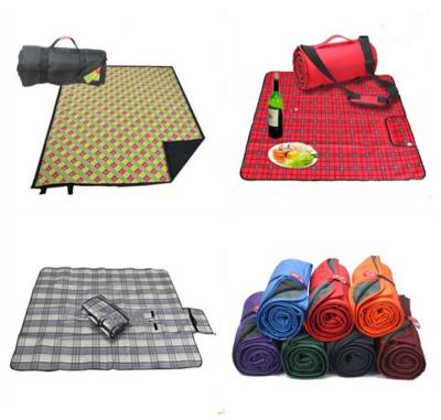 China Mat van de polyester de Draagbare Waterdichte Picknick/het Kamperen Mat/Yogamat/Strandmat Te koop