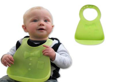 China Reusable Silicon Kitchen Tools Deep Pocket Food Crumb Catcher Silicon Baby Bibs for sale