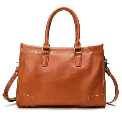 China Vintage Wholesale Women Crossbody Bags Shoulder Bag Genuine Leather Large Tote Bag Custom for sale