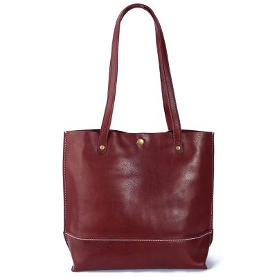 China Lady Handbags for Large Purses Women Leather Tote Bag School Shoulder Bag for sale