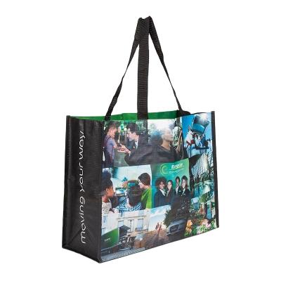 China Eco-friendly fashion personalized custom printing cheap high quality packaging laminated pp woven bags for sale