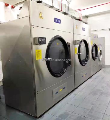 China Drying Clothes 50kg Clothes Industrial Laundry Dryer Machine for sale