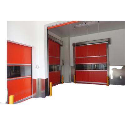 China Factory Customized PVC Shutter Speed ​​Door Cargo Door Hard Rolling Air Shower With CE & ISO For Clean Room for sale