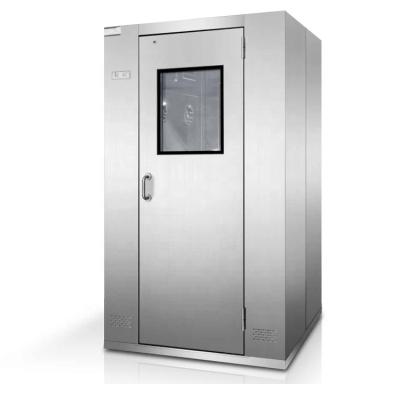 China food & Beverage factory GMP standard automatic cleanroom air shower with electronic interlock for sale