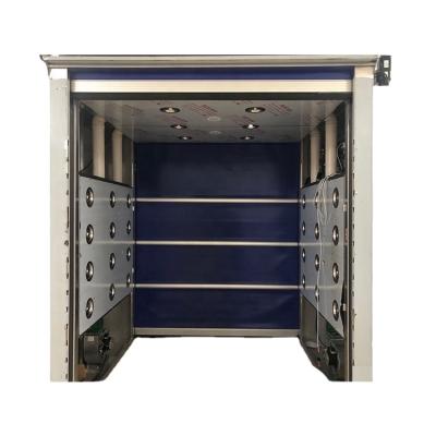 China Factory PVC Shutter Door SS/SUS304 Tunnel Cargo Air Shower for sale