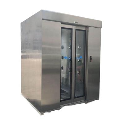 China Factory Workshop SS/SUS304 Automatic Sliding Door Dust Proof Air Shower for Staff with CE Certificate for sale