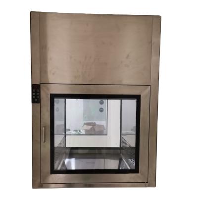 China Factory GMP/CE/ISO Dust Free Workshop/Cleanroom Coated Dynamic Steel/SUS304/SS316 Pass Box for sale