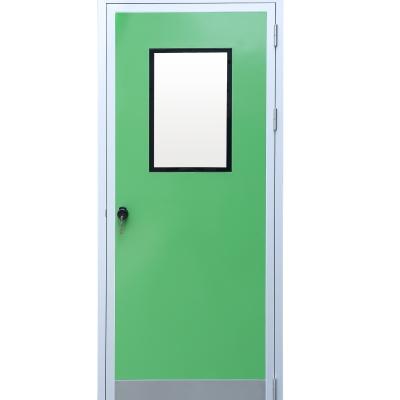 China Traditional High Quality Aluminum Alloy Frame Melamine Resin Clean Door Hospital / Pharmaceutical Clean Room for sale