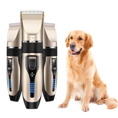 China Viable Professional Dog Hair Trimmer Pet Grooming Comb Rechargeable Scissors Pet Grooming Tool for sale