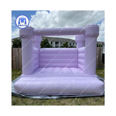 China Ourdoor Toys Commercial Grade Weeding Paries Soft Bouncy White Inflatable Play Game White Bounce House From China Factory for sale