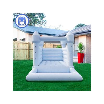 China Ourdoor Inflatable Toys Factory Whole Wedding White House Bounce Castle Inflatable Bouncer House For Decoration for sale