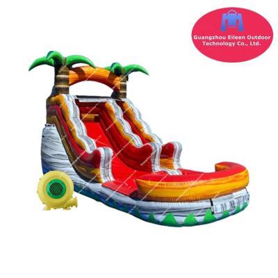 China Commercial Inflatable Floating Toys 2022 Ourdoor Jungle Water Slide Outdoor Inflatable Swim Pool Inflatable Water Slide For Fun for sale