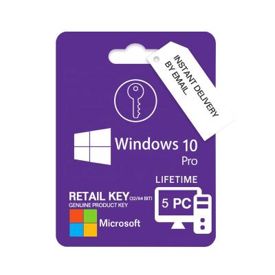 China Win 10 Digital Pro Key 64bit/32 Online Delivery Emails 24 Hours Ready Current Email Bit Key Code Win Activation Just for sale