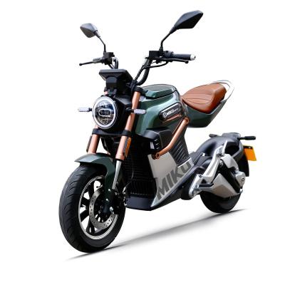 China Unisex Dual Wheel Electric Scooter 72V 2 Lithium Battery Adult Electric Motorcycle for sale