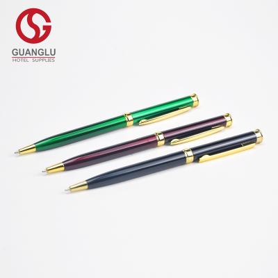 China Pen Nice Metal Ballpoint Pens Promotional For Gift Business Signature Office Hotel Promotional for sale