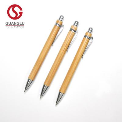 China Pen Factory Direct Promotional Bamboo Wooden Ballpoint Pen for Personalized Gifts for sale