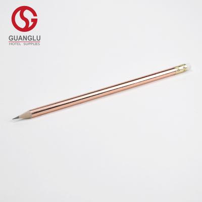 China High Quality Promotional Pencil 7 Inch HB Lead Sharpened Wooden Pencil With Eraser for sale