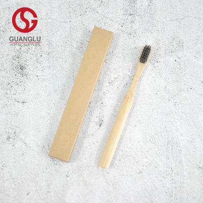 China Sustainable Eco Friendly Wholesale Custom Natural Bamboo Toothbrush Kids for sale