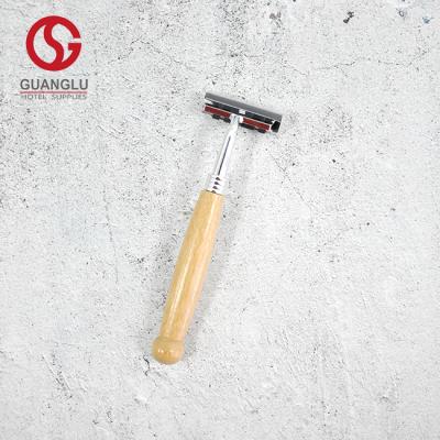 China High Quality Eco-Friendly Bamboo Triple Blade Safety Reusable Triple Edge Razor for sale