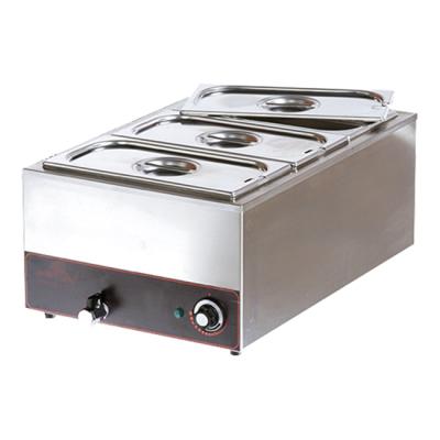 China Electric Catering Food Warmer 0.6m Bain Marie Water Bath Food Heating Worktop for sale