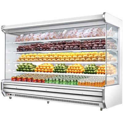 China 2022 Single-temperature Single-temperature Supermarket Multideck Open Fridge Display Fridge Hot Seeling Remote Open Refrigeration Equipment for sale