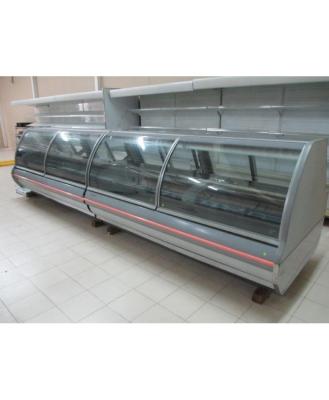 China Hot Selling Single-temperature in North America Commercial Meat Cooler for Supermarket for sale