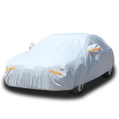 China Water proof hail cotton jersey sun/UV/rain/snow protection car cover en venta