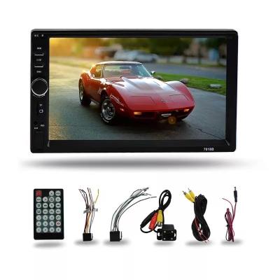 China Leshida Universal 2 Din Car Stereo Stereo For Best Selling 7018B Car Radio for sale