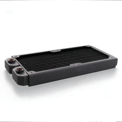 China Computer Case Radiator CPU Heatsink 240 Copper Heatsink Matt Black Color for sale