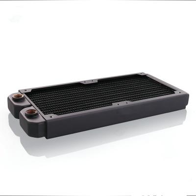 China Water Cooled Computer Case Radiator Computer Heat Exchanger Water Radiator Cooling for sale